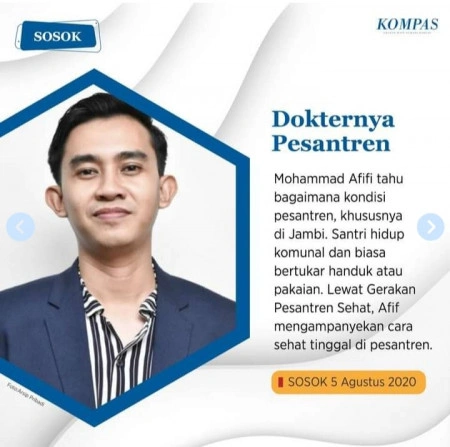 Muhammad Afifi Romadhoni dokternya pesantren