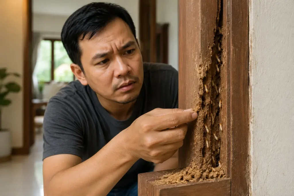 Tanda rumah mulai diserang rayap